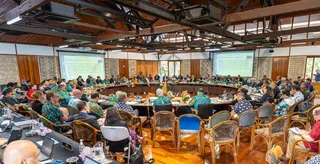 太平洋島國論壇8日舉行外長會議。（圖取自facebook.com/ForumSec/）