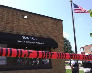 Funeral home exterior