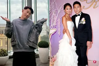 小刀于2012年迎娶台玻二千金林文晴（右图），这段婚姻如今却被爆早已画下句点。 （取自艺人IG、互联网）