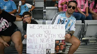 homemade sign