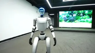 2025年宇樹科技人形機器人出貨量位居全球第一。（資料照／央視）