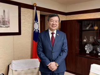 駐日代表李逸洋。（中央社）