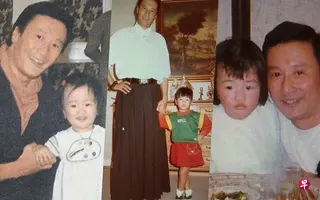 谢贤的女儿谢婷婷10日在社媒晒出多张儿时与父亲的珍贵合照。 （取自谢婷婷IG）
