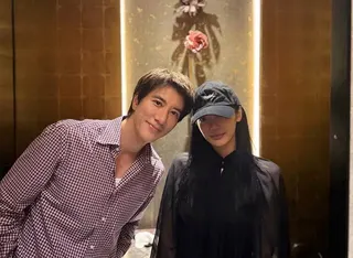 王力宏私下幫Ningning加油。圖／摘自IG