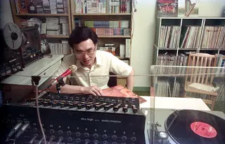 楚雲是知名廣播人。(圖／本報系資料照)