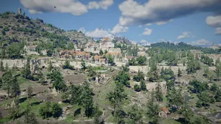 The town of Hernand in Crimson Desert.
