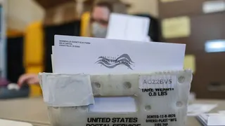 Mail-in election ballots in Idaho