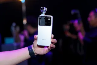 Chinese smartphone maker Honor has launched the Robot Phone, a handset with a motorised, fold-out gimbal camera. Photo: Handout