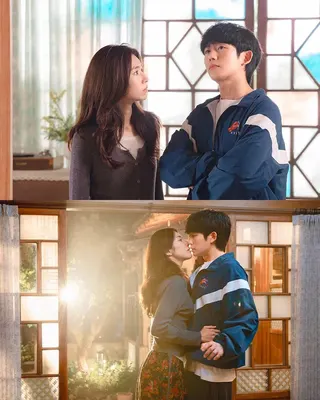 賀營與丁海寅合作Netflix新劇《我的荒糖戀愛》。（圖／翻攝自netflixkr IG）