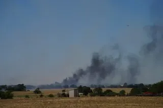 smoke in the air