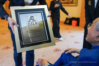 PIC COURTESY OF Tun Dr Mahathir Mohamad’s Office