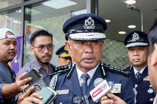Kuala Lumpur police chief Datuk Fadil Marsus said that they have arrested 12 people over a gang robbery in Cheras where a syndicate impersonating police officers assaulted and robbed a Taiwanese YouTuber of RM35,000. — NSTP/NUR LIYANA MOHD NOORZALLY