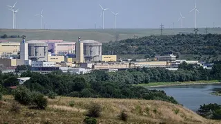 A view of the Cernavodă plant on the Danube River. Photo: 13 August 2026