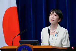 知情人士透露，日本首相高市早苗（图）认为有必要顾及外交影响，决定“终战日”不参拜靖国神社。 （法新社档案照片）