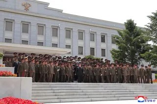Pyongyang calls them rehearsals for an invasion and earlier this week fired a ballistic missile over the Sea of Japan, signalling its opposition to the exercises. — Picture via AFP