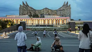 Indonesia's new capital Nusantara awes tourists but faces uncertain future