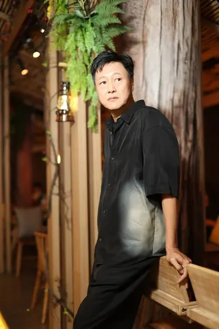 高明駿罕見現身台北受訪。宇禾數位提供