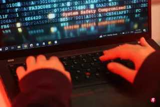 新加坡警察部队和网络安全局星期五（8月14日）发文告，提醒公众和企业，尤其是科技和加密货币领域的从业者，慎防这类骗局。 （示意图）