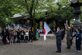 靖國神社民眾