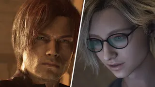 Leon and Grace Ashcroft in Resident Evil Requiem.