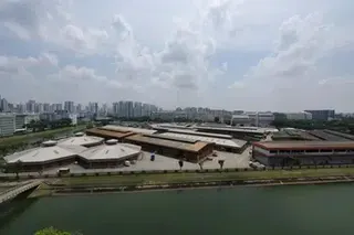 The view of factory buildings in Kallang Distripark as seen from 15 Upper Boon Keng Road on Aug 14.