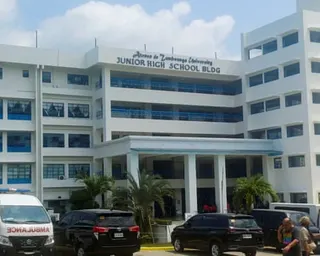Ateneo de Zamboanga University after a shooting that killed two people in Zamboanga, southern Philippines, on Tuesday