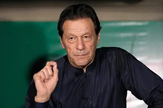 Pakistan’s former prime minister Imran Khan in May 2023. Photo: AP