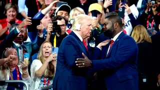 Donald Trump and Byron Donalds