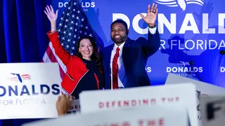 Byron Donalds and wife