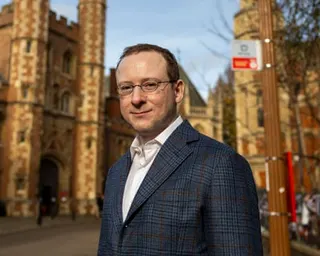 Nathan Cofnas photographed in Cambridge