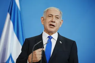 Israeli Prime Minister Benjamin Netanyahu speaks during a press conference in Berlin in March 2023. Photo: dpa