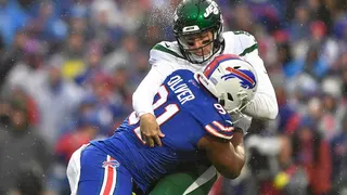Ed Oliver tackles Mike White