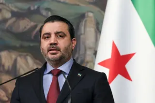 Syrian Foreign Minister Asaad al Shaibani