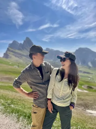 苦苓和老婆相愛相殺。翻攝苦苓臉書