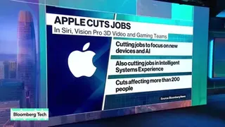 Apple Cuts Jobs as It Reprioritizes Around AI
