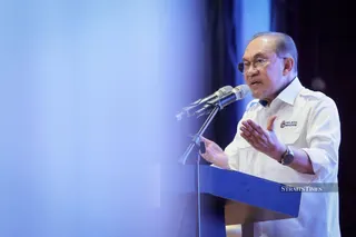 PM says Malaysia's basic needs must be guaranteed and tangible peace is vital to building a just and compassionate society. NSTP/FILE PIC
