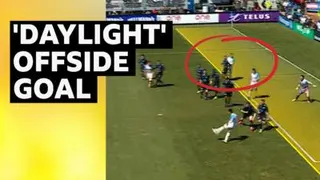 Canadian Premier League offside decision