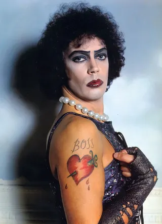 Tim Curry famously commanded attention as the mad scientist Dr Frank N. Furter in cult classic oddball musical The Rocky Horror Picture Show. Photo: 20th Century via TNS