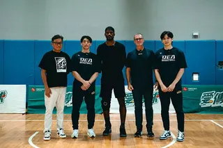 NBA球星「士官長」巴特勒（中）擔任「Jimmy Butler x CTBC 公...