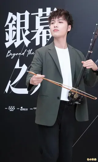 香港二胡演奏家朱芸編將於下月在台灣演出。(記者潘少棠攝)