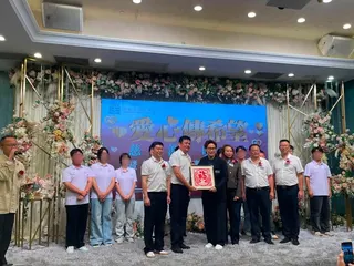 蘇永康和老婆馮翠珊出席雁心會樂幼基金愛心傳希望慈善活動。圖／翻攝United Hearts Youth Foundation Ltd. 雁心會樂幼基金 臉書