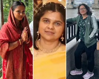 Composite of the three women