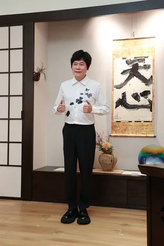 洪榮宏拒談感情話題。（圖／記者蔡維歆攝影）