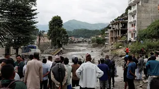 尼泊尔山洪已造成至少353人死亡 超过1300人失踪