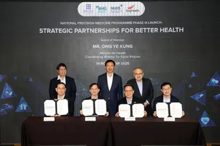 The launch of phase three of the National Precision Medicine programme at Marina One West Tower on Nov 14, 2025.