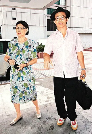 梅啟明(右)梅媽最後也是走向母子感情破裂。（聯合報系資料照）