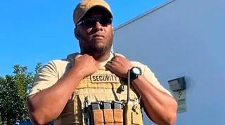 Security guard Amin Abdullah who was killed in a shooting at the Islamic Center of San Diego