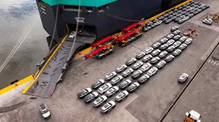 20260901 chinese vehicles unloaded