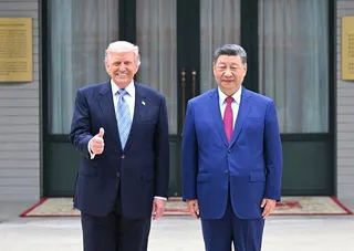 克里姆林宮表示，今年11月在深圳舉行的APEC會議，有可能促成川習普三方會談。圖...