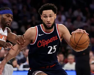 Ben Simmons plays for the Clippers